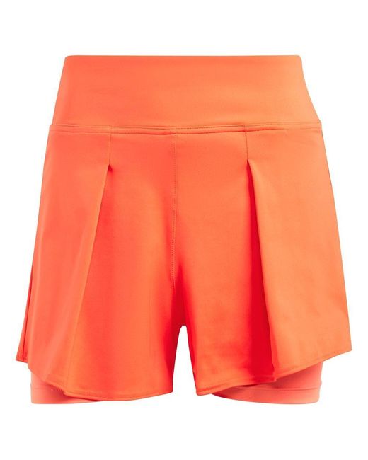 Adidas Orange Tennis Match Shorts