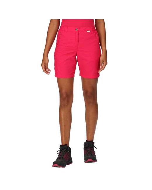 Regatta Red S Chaska Ii Walking Shorts