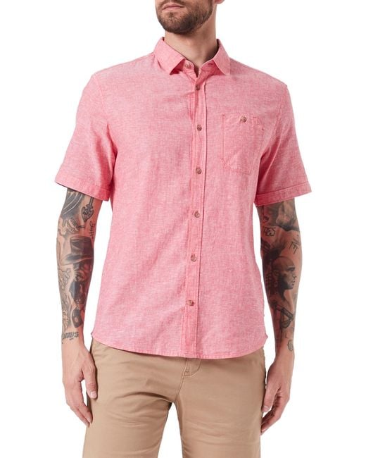 Tom Tailor 1034901 Hemd in Pink für Herren | Lyst DE