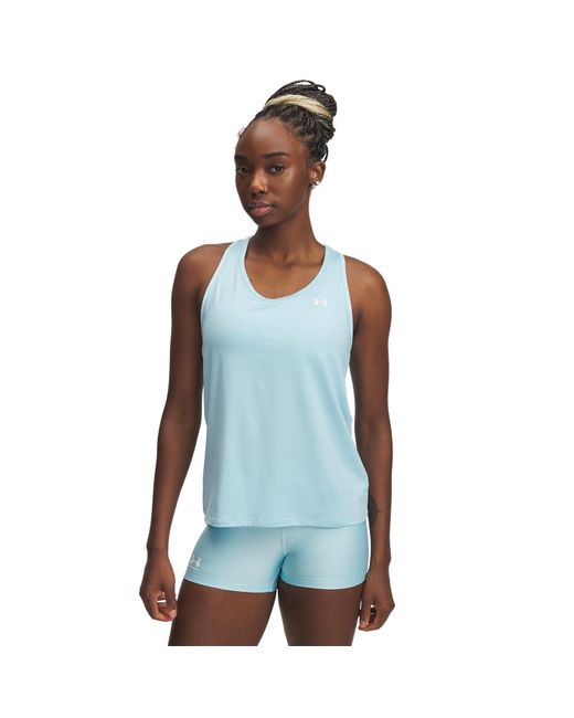 Under Armour S Tech Knockout Tank Top, in Blue Lyst UK