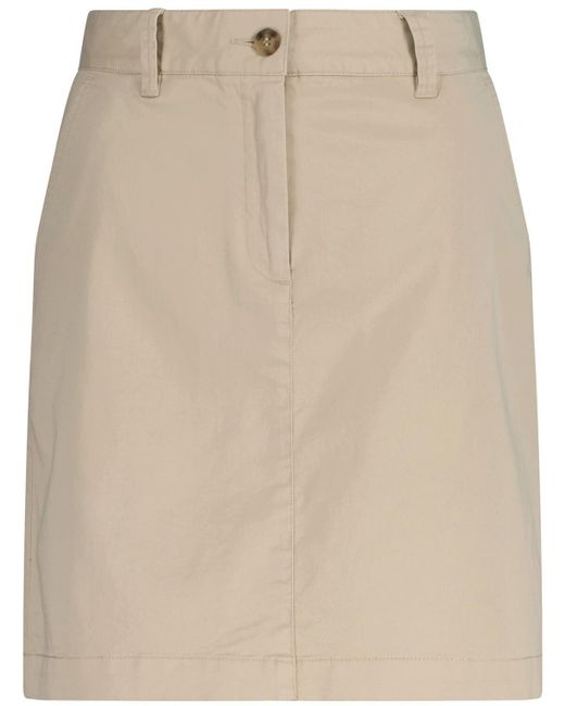 Gant Natural Chino Skirt