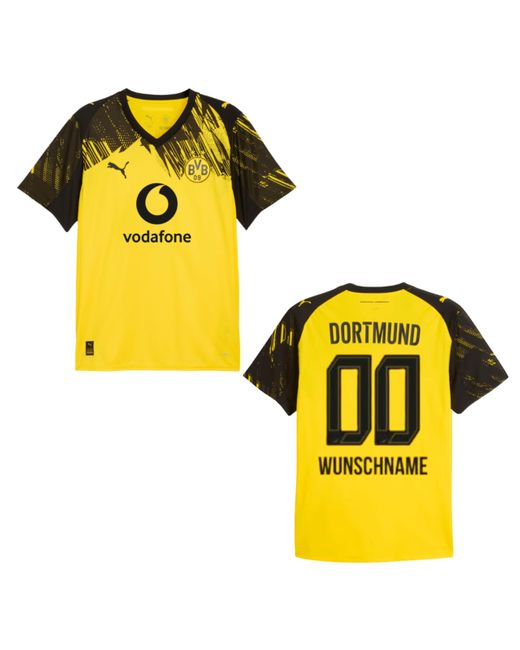 PUMA Wunschflock - Name und Nummer - Größe in Yellow für Herren
