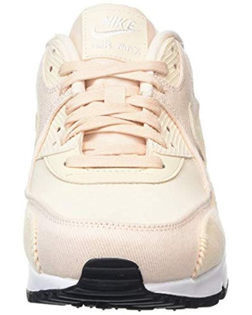 Women's Pink Wmns Air Max 90 Lea Trainers, Women's Pink Wmns Air Max 90 Lea Trainers,
