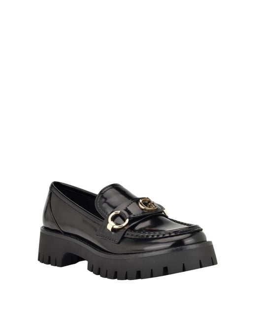 Tenis Guess Mocasines Almost Para Mujer De Guess De Color Negro