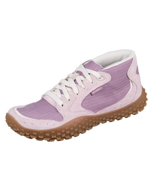 Merrell Purple Wrapt Sneaker Mid Waterproof for men