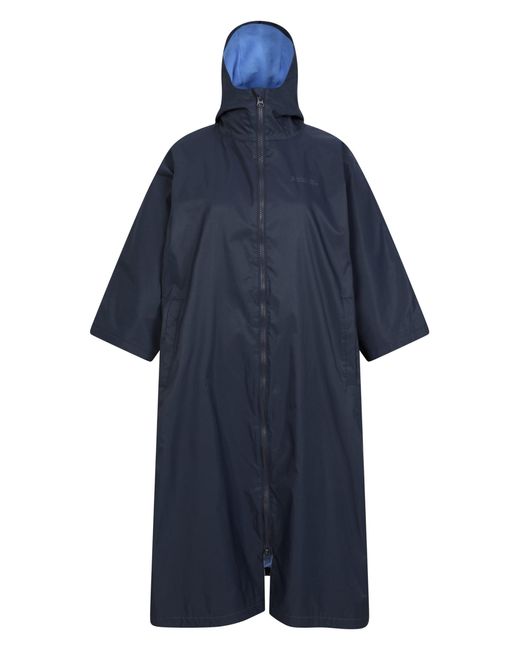 Mountain Warehouse Blue Coastline S Water-resistant Changing Robe Navy S