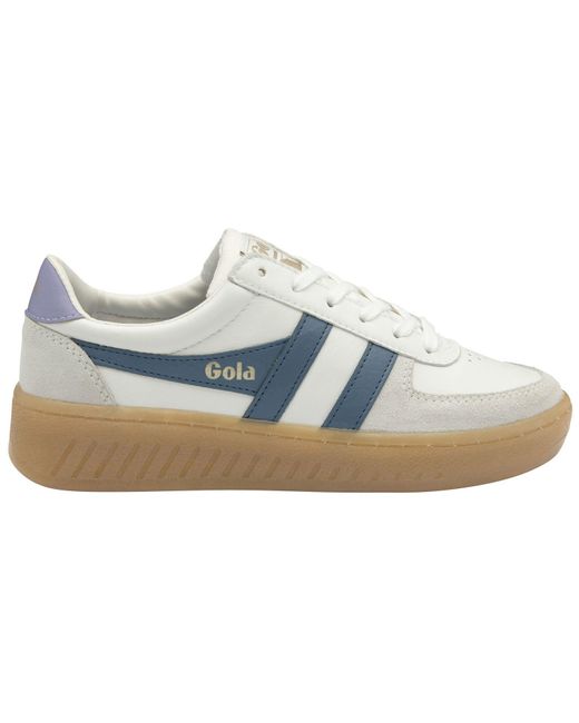 Gola Blue Grandslam Elite CLB621 Leder-Sneaker