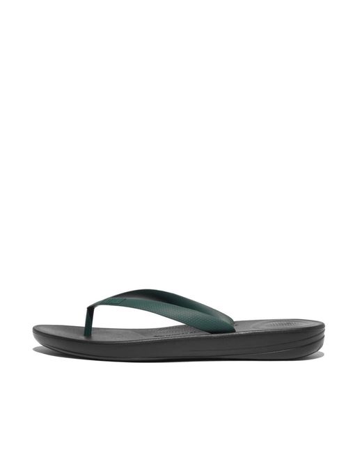 Fitflop Iqushion Ergonomic Flip-flops Sandal in Blue for Men | Lyst UK