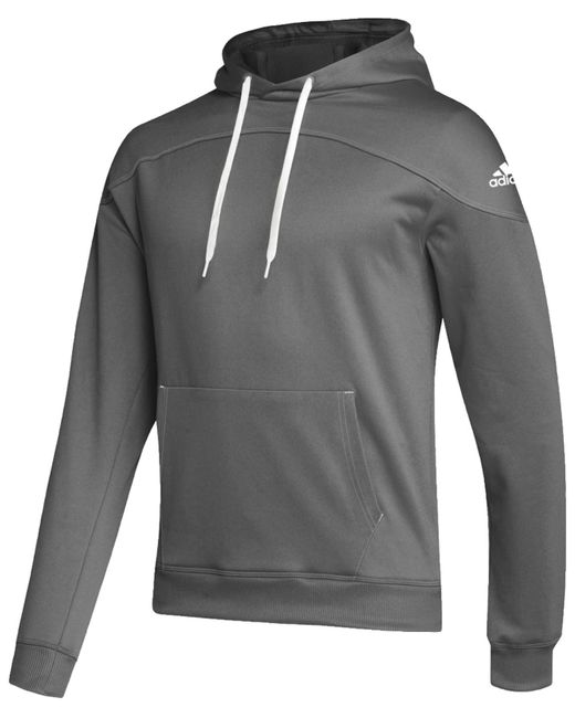 Sweat à capuche en polaire avec logo brodé Stadium Aeroready pour homme - Gris, gris, XL Adidas pour homme en coloris Gray