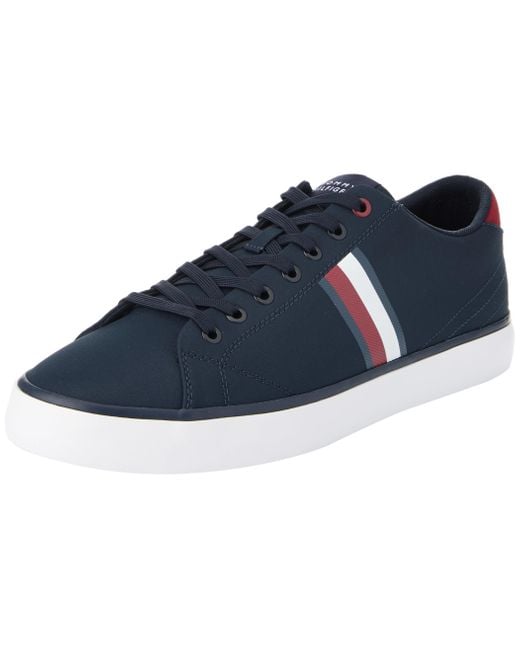 Baskets Vulcanisées Chaussures Tommy Hilfiger pour homme en coloris Blue