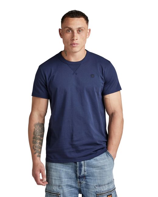 G-Star RAW Blue Nifous T-shirts for men