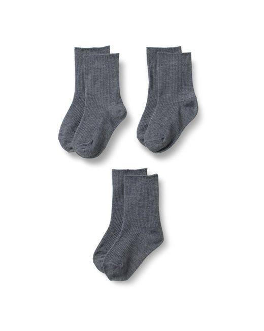 Calcetines de Caña Media Acanalados Amazon Essentials de hombre de color Blue