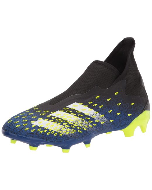 Predator Freak .3 Laceless Firm Ground Soccer Shoe Adidas pour homme en coloris Blue