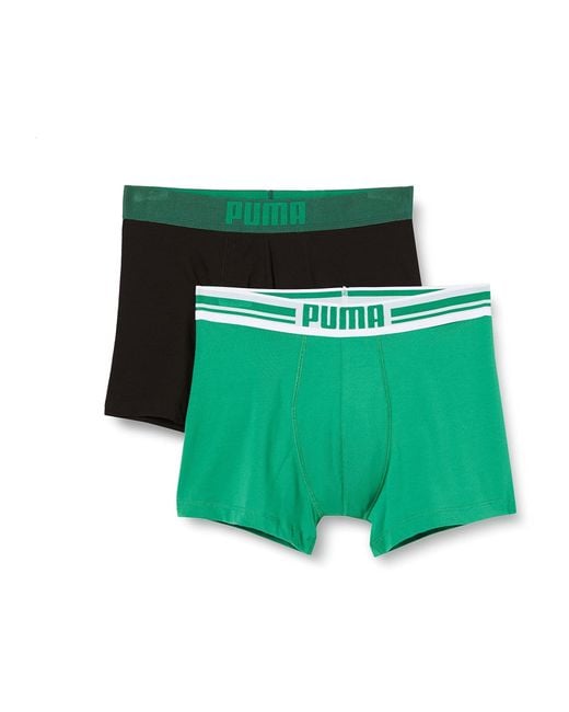 PUMA Green Boxer for men