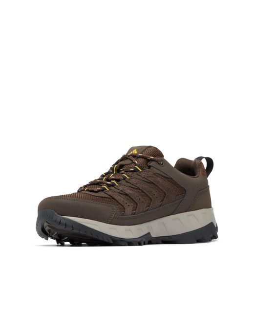 Columbia Brown Strata Trail Low Hiking Shoe for men