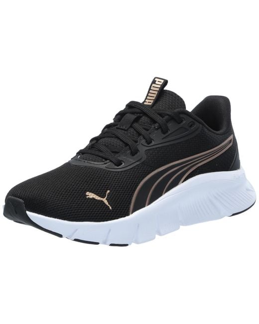 PUMA Black Flexfocus Lite Modern Cross Trainer Sneaker