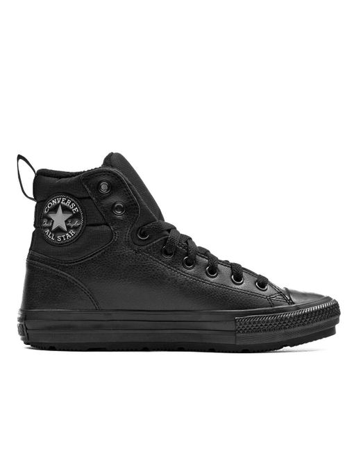 Run Star Hike Recycled Polyester Platform di Converse in Black