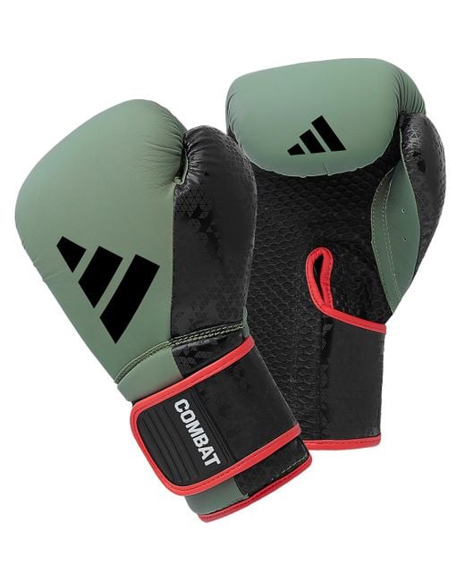 Adidas Combat 50 Bokshandschoenen - Groen/zwart in het Green