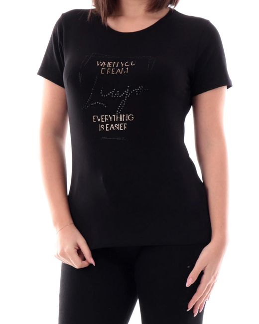 T-Shirt Donna LIUJO di Liu Jo in Black