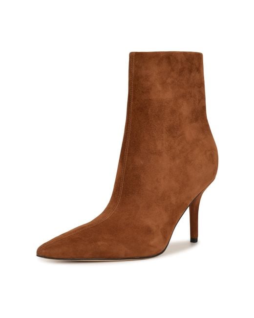 Nine West Brown Ohmy Bootie