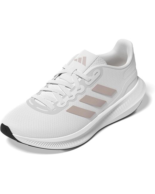 Adidas White Runfalcon 3.0 Shoes Running Shoe
