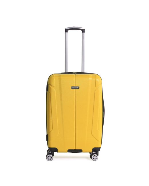 Spinner bagagli da viaggio di Ben Sherman in Yellow