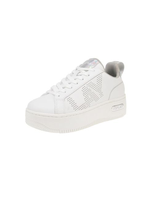 Replay White Epic High Perf Sneaker