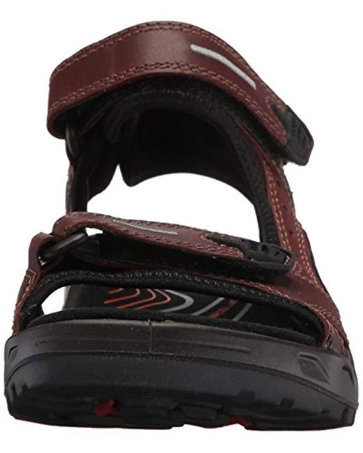 ecco men's yucatan outdoor offroad hiking sandal