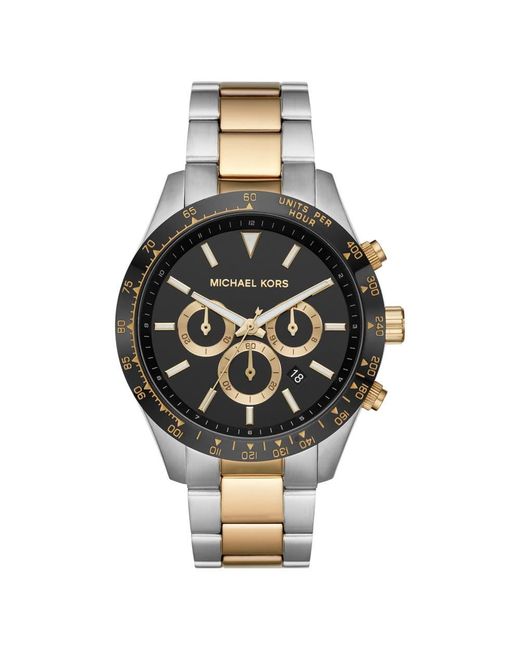 Michael Kors Multicolor Quartz Watch With Stainless Steel Strap for men
