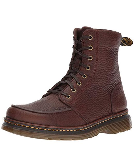 Dr. Martens Brown Lombardo Classic Boots for men