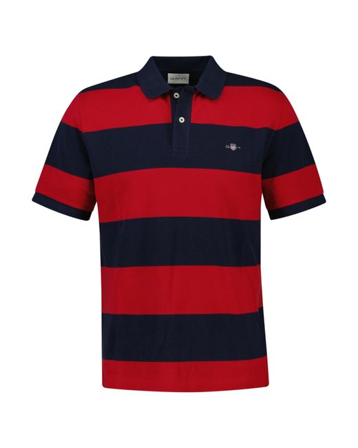 Gant Block Stripe in Red für Herren