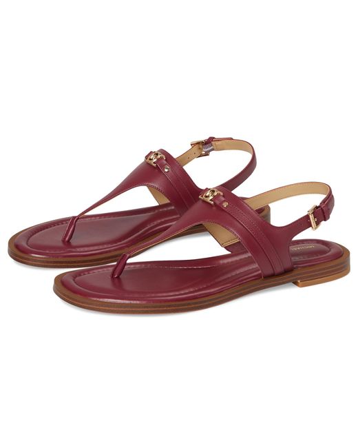 Sandalo infradito dy da donna di Michael Kors in Red