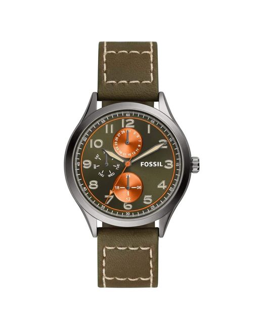 Fossil BQ2515 Armbanduhr in Grün für Herren - Lyst