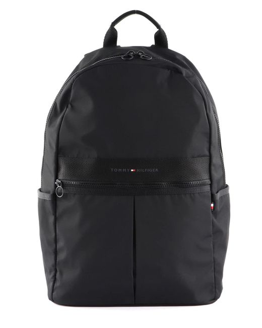 Tommy Hilfiger Rucksack TH Horizon Backpack Laptop in Black für Herren
