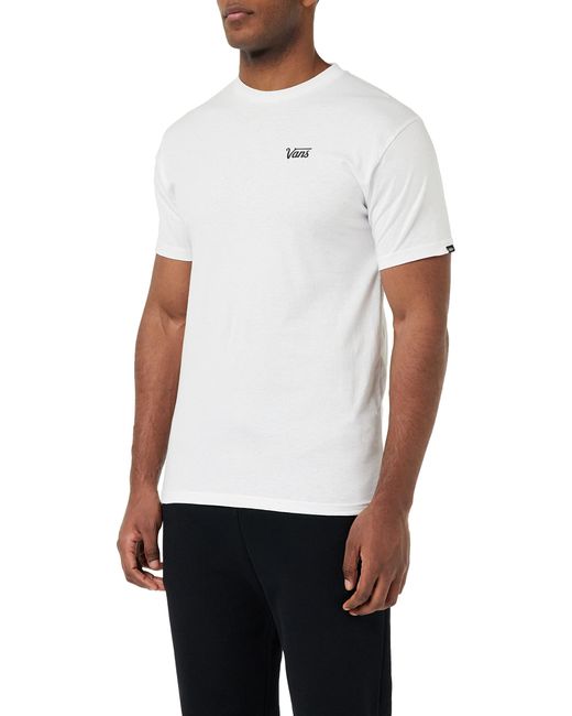 Vans Mini-Schrift T-Shirt in White für Herren
