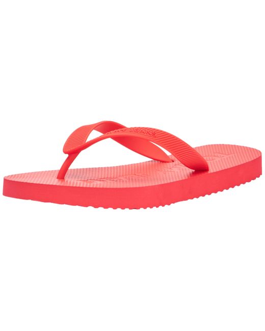 Tommy Hilfiger Flip Flops Badeschuhe in Red für Herren