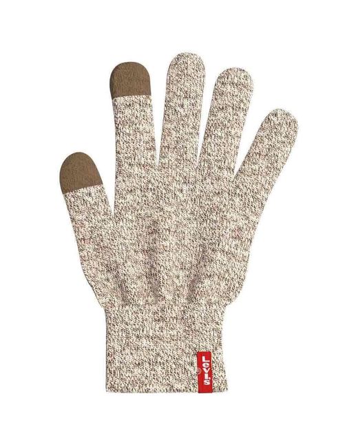 Apparel Gloves Abbigliamento Guanti di Levi's in Metallic da Uomo