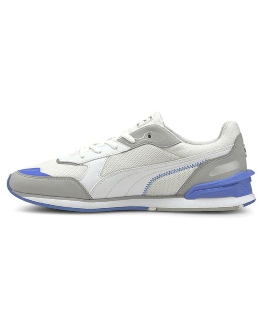 PUMA Mens Mafp1 Motorsport Lace Up Sneakers Shoes Casual - Blue, Grey, White, Blue, Grey, White, 11 for men