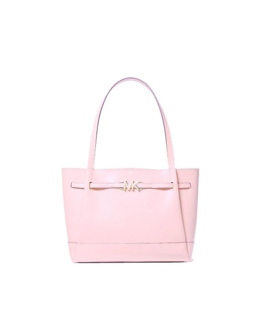 Michael kors large pink on sale tote