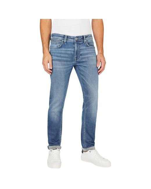 Pepe Jeans Blue Hatch Regular Jeans for men
