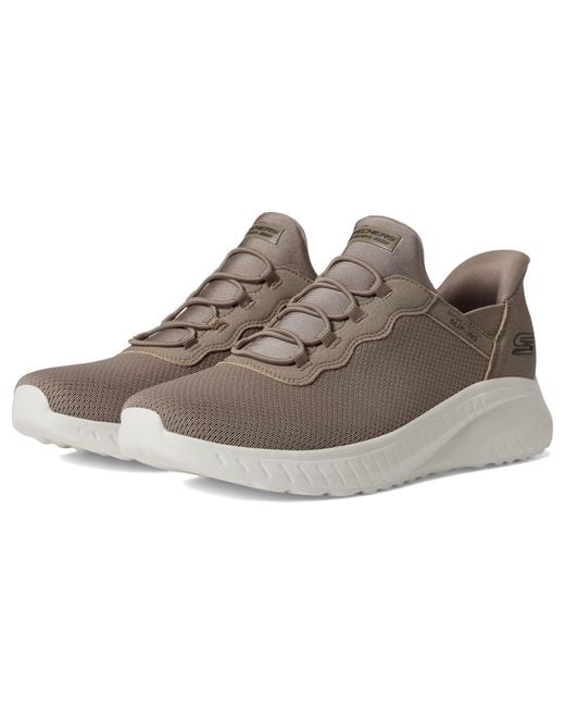 Skechers Gray Bobs Sport Squad Chaos Textile --Sneakers
