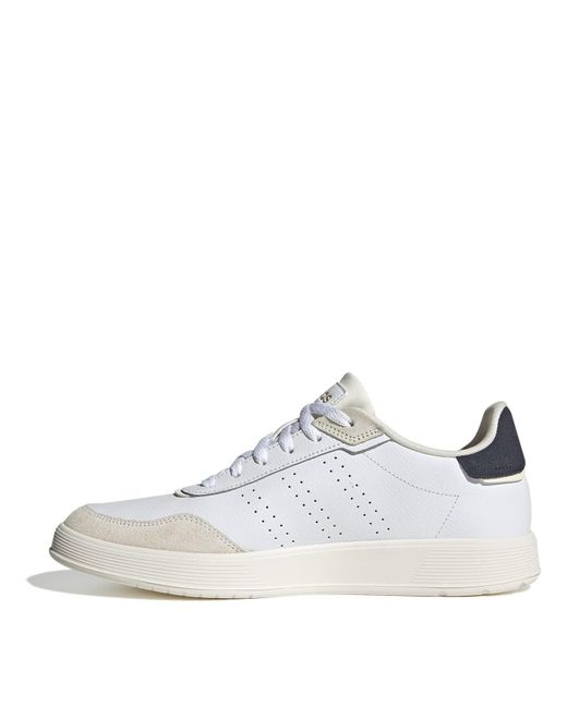 Adidas S Courtphase Tennis Shoes White/white 9.5 for men