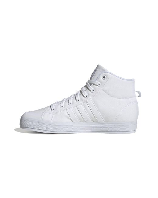 Adidas Vada 2.0 Lifestyle Skateboarding Canvas Mid-Cut Sneaker in White für Herren