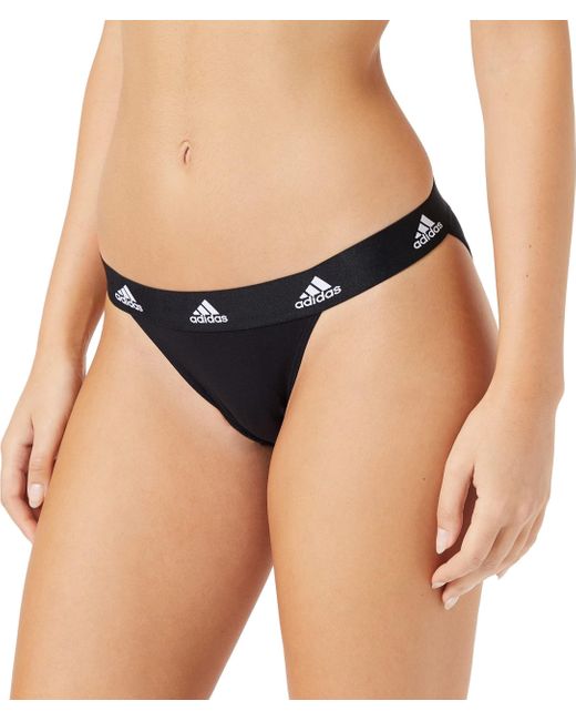 Braguitas Estilo Tanga para Mujer adidas de color Azul Lyst