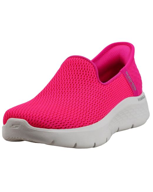Skechers Pink Go Walk Flex Slip-ins-relish Sneaker