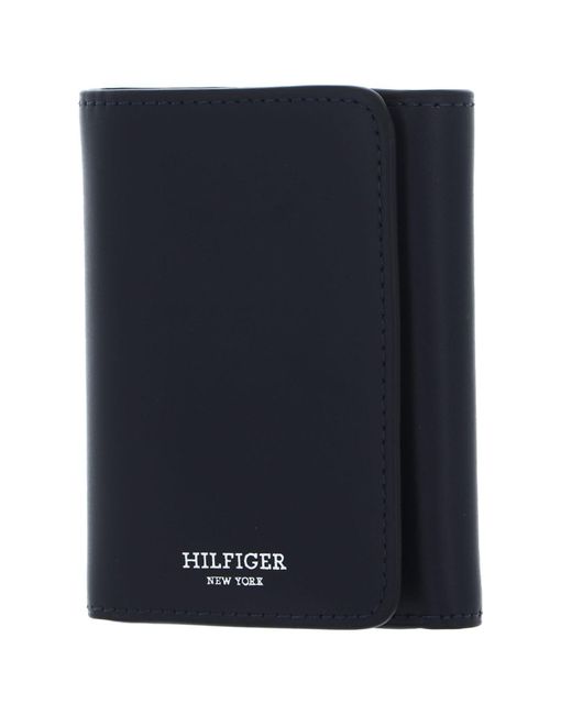 Tommy Hilfiger Blue Th Prep Classic Vertical Wallet Black for men