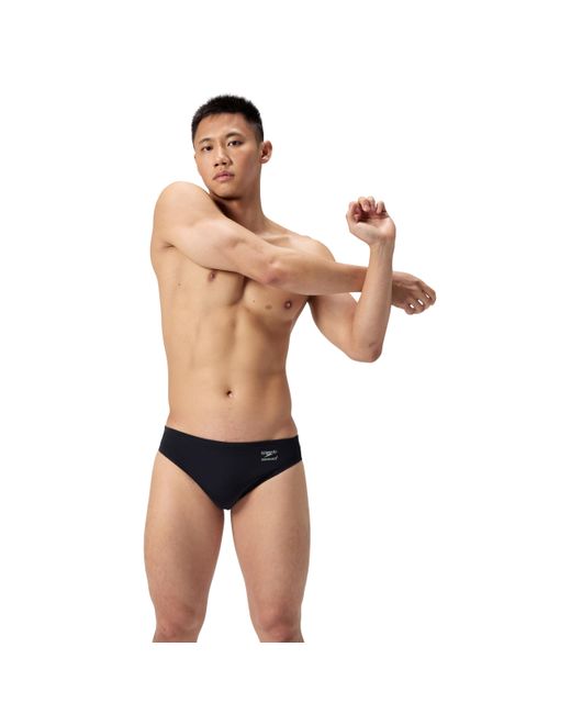 Speedo White Swimsuit Brief 2" Outseam Endurance+ Solid Adult Club Training for men