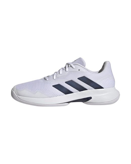 Adidas Blue Courtjam Control Tennis Shoes for men