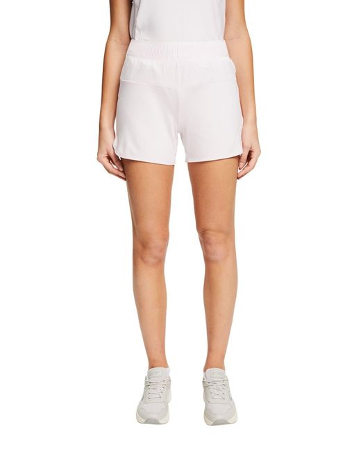 Esprit White Shorts Knitted