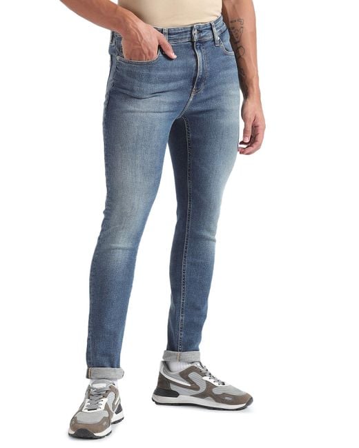 Calvin Klein Jeans Super Skinny Fit in Blue für Herren